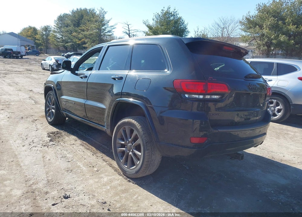 2016 JEEP GRAND CHEROKEE LIMITED 75TH ANNIVERSARY VIN: 1C4RJFBG3GC333996