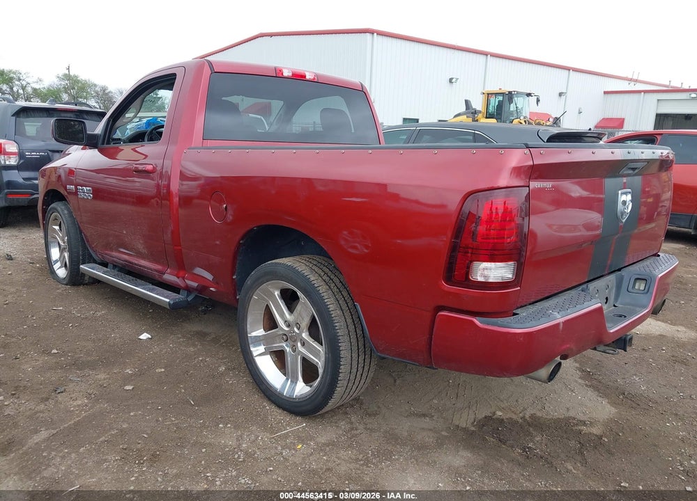 2013 RAM 1500 R/T VIN: 3C6JR6CT3DG503887