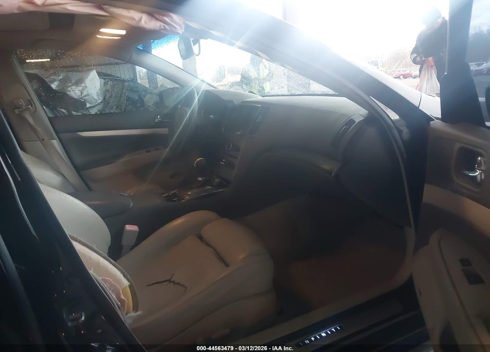 2011 INFINITI G37X VIN: JN1CV6AR7BM356779