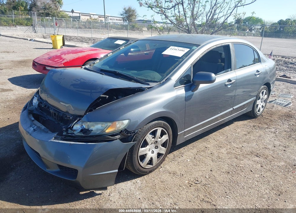 2009 HONDA CIVIC LX VIN: 1HGFA16549L029384