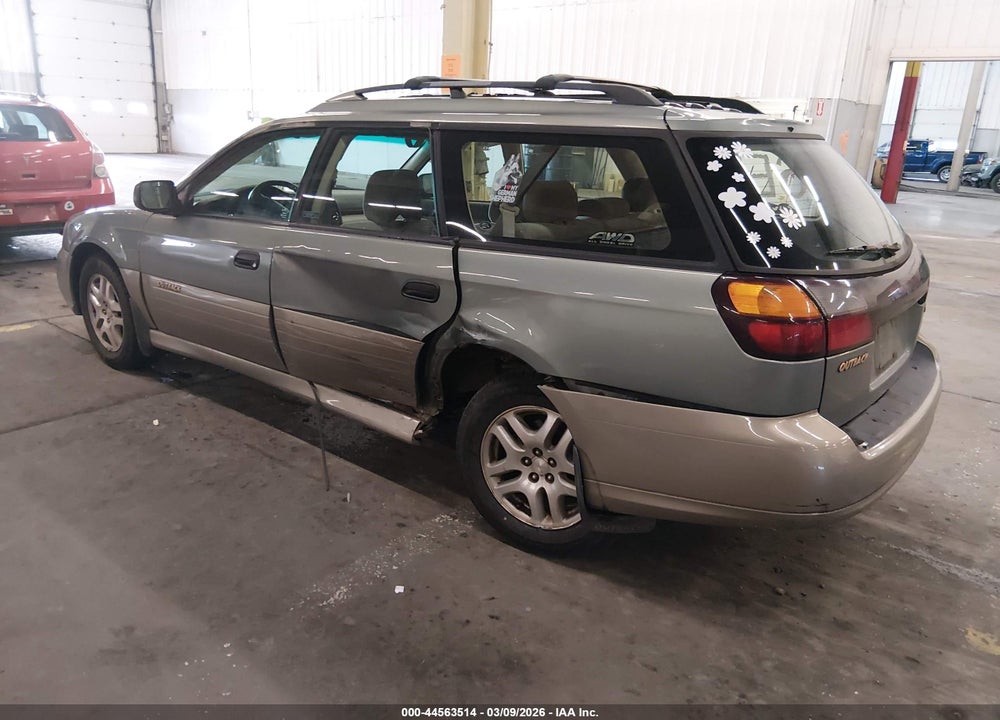 2003 SUBARU OUTBACK VIN: 4S3BH675037606352