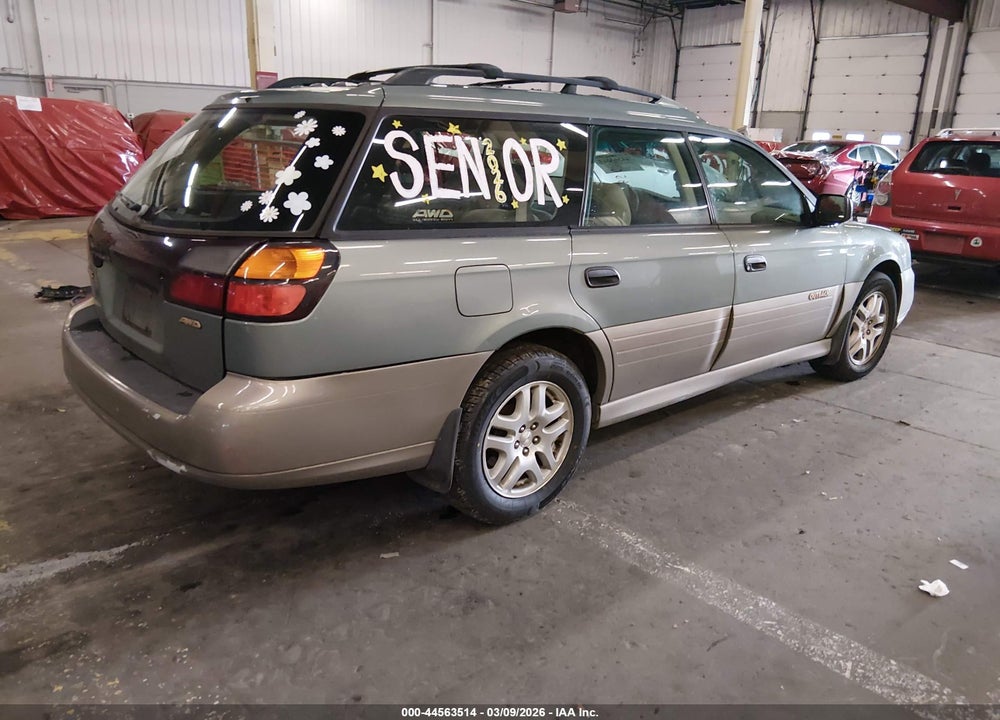 2003 SUBARU OUTBACK VIN: 4S3BH675037606352