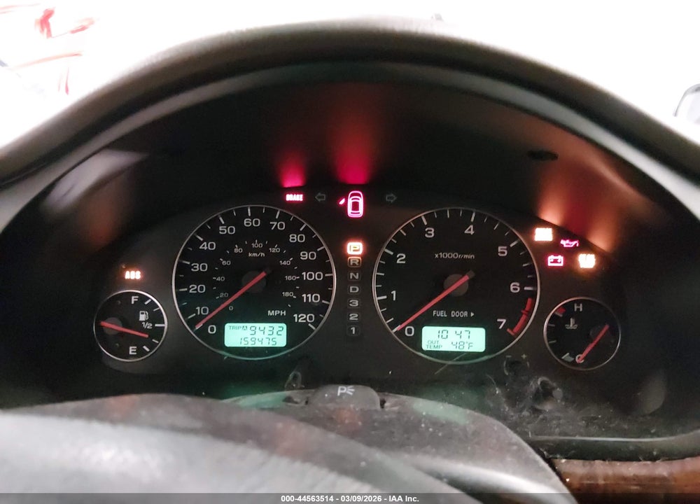 2003 SUBARU OUTBACK VIN: 4S3BH675037606352