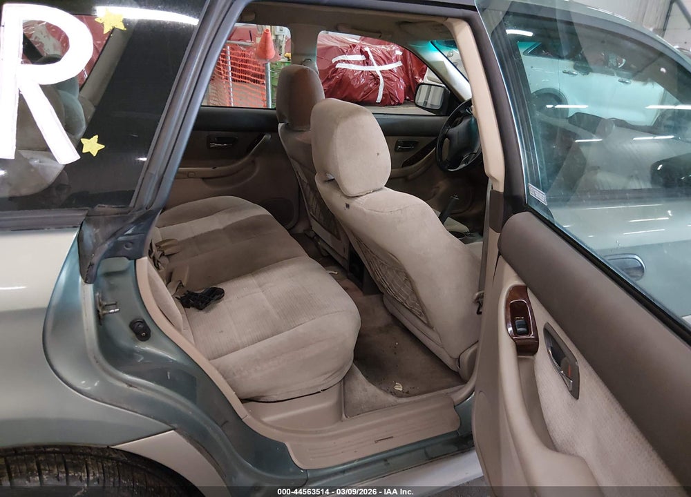 2003 SUBARU OUTBACK VIN: 4S3BH675037606352