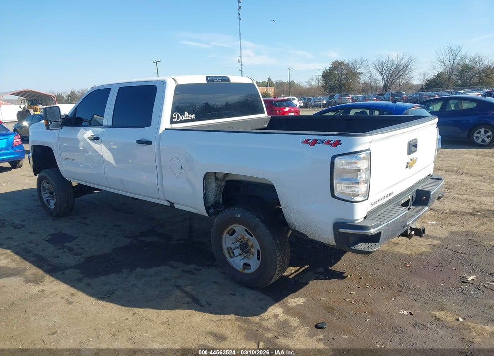 2018 CHEVROLET SILVERADO 2500HD WT VIN: 1GC1KUEY0JF281378