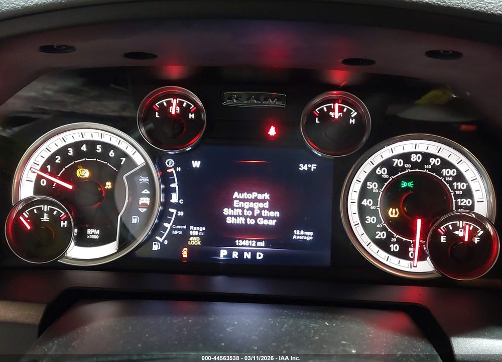2017 RAM 1500 BIG HORN  4X4 6'4 BOX VIN: 1C6RR7TT2HS758036
