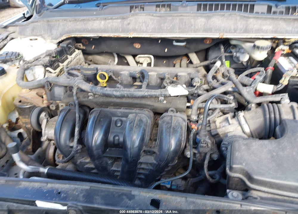 2013 FORD FUSION S VIN: 3FA6P0G75DR290093
