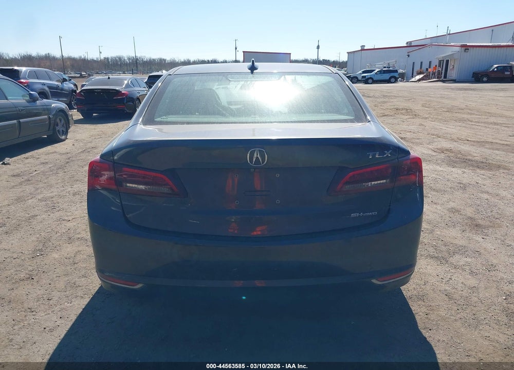 2015 ACURA TLX V6 TECH VIN: 19UUB3F56FA002288