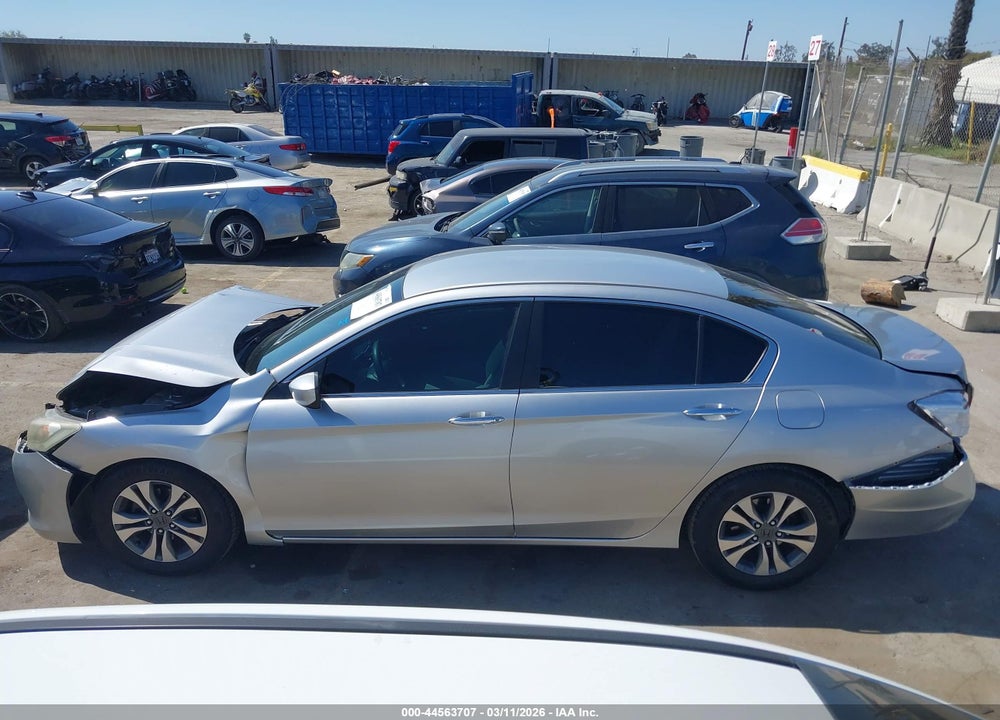 2013 HONDA ACCORD LX VIN: 1HGCR2F37DA186444