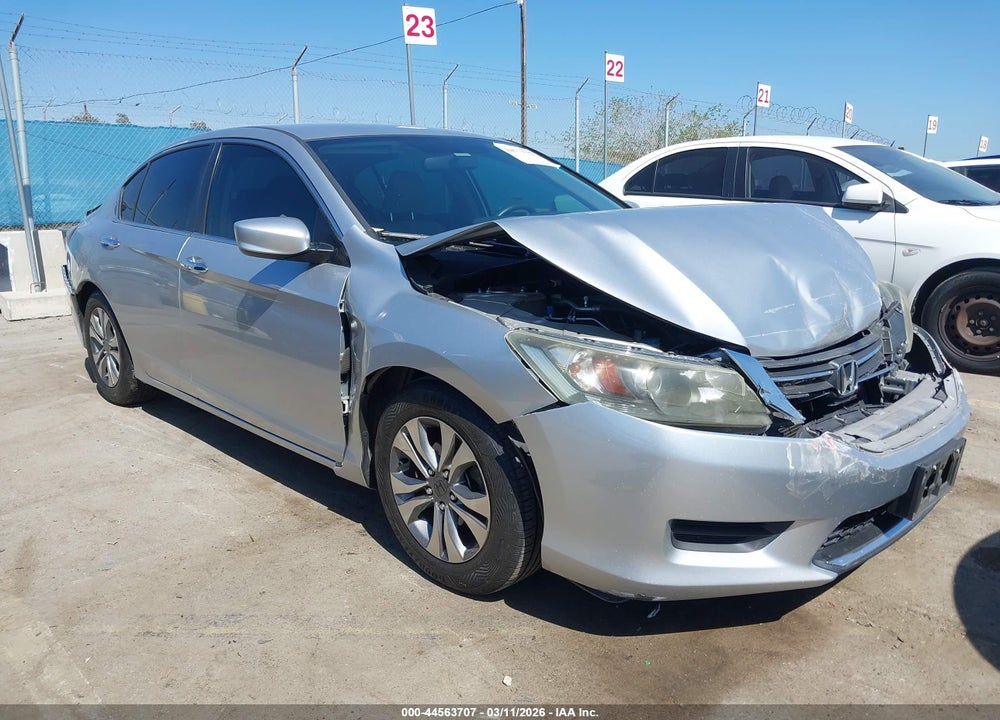 2013 HONDA ACCORD LX VIN: 1HGCR2F37DA186444
