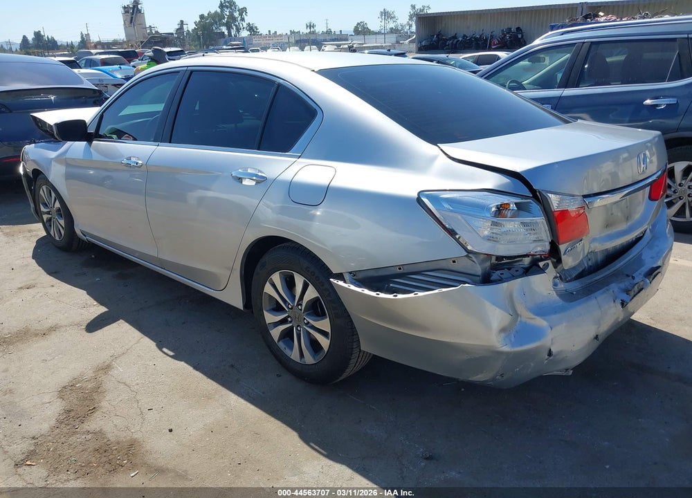 2013 HONDA ACCORD LX VIN: 1HGCR2F37DA186444