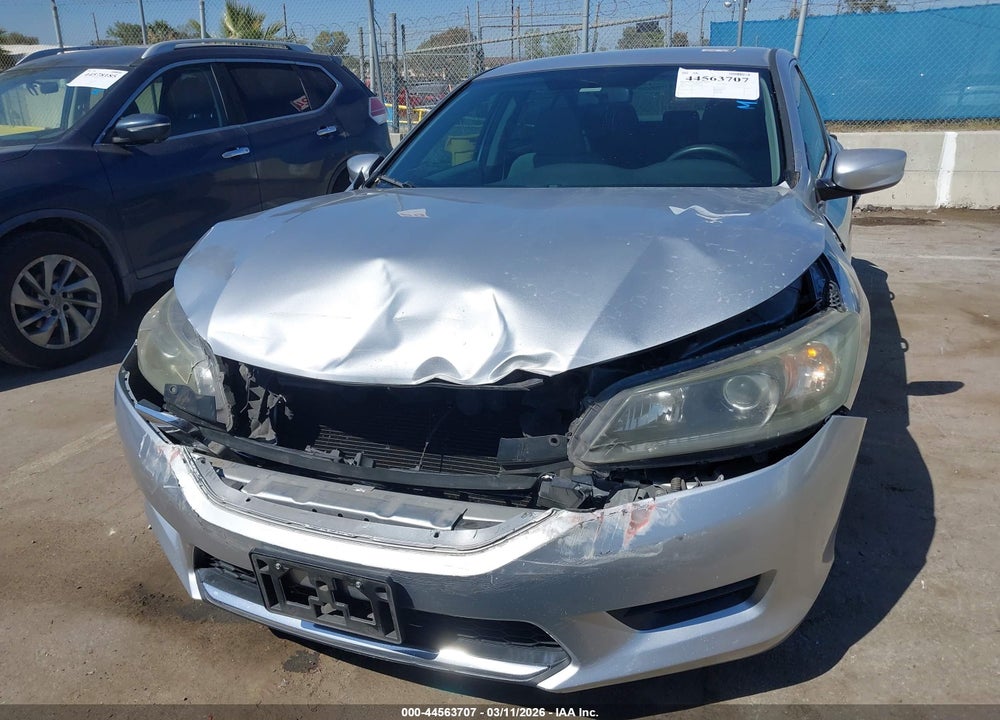 2013 HONDA ACCORD LX VIN: 1HGCR2F37DA186444