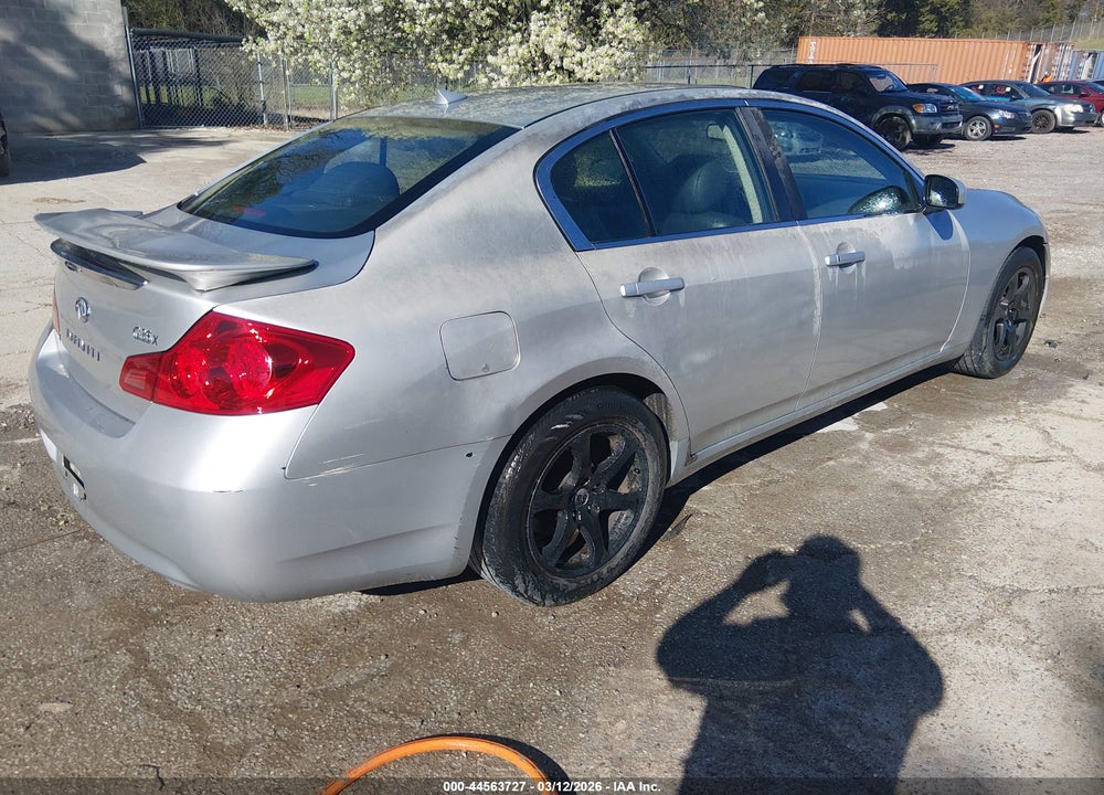 2008 INFINITI G35X VIN: JNKBV61F98M272954