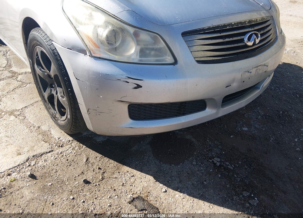 2008 INFINITI G35X VIN: JNKBV61F98M272954
