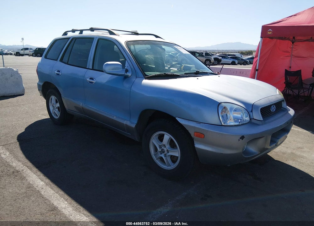 2003 HYUNDAI SANTA FE GLS/LX VIN: KM8SC73E73U489568