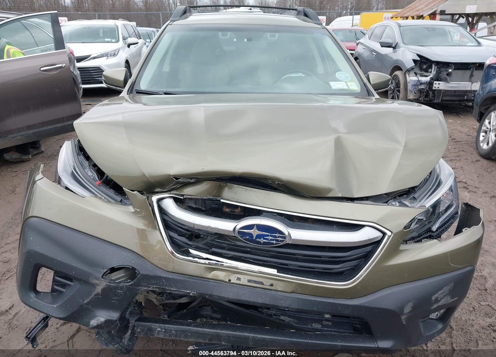2021 SUBARU OUTBACK PREMIUM VIN: 4S4BTADC6M3112750