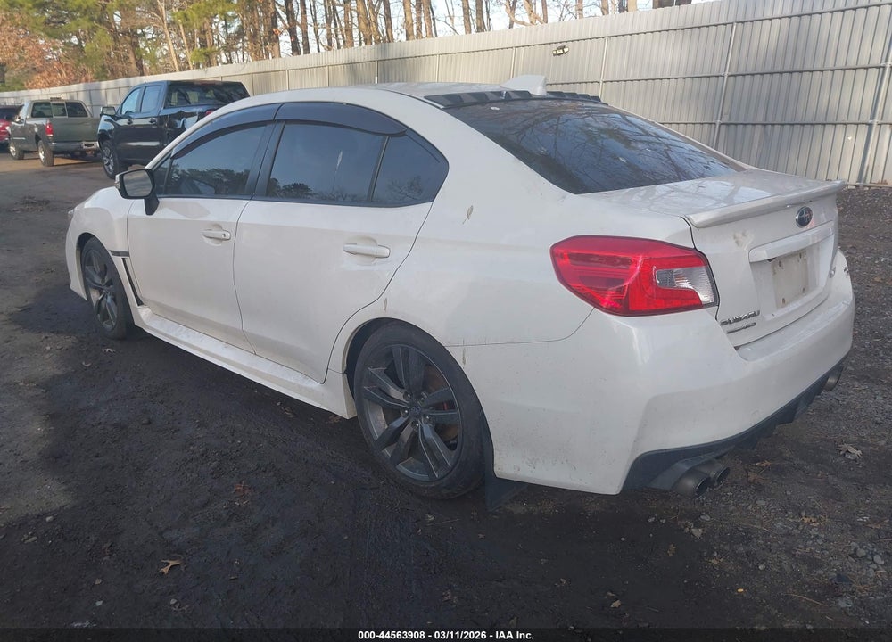 2017 SUBARU WRX LIMITED VIN: JF1VA1L60H9815563