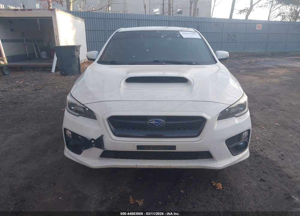 2017 SUBARU WRX LIMITED VIN: JF1VA1L60H9815563