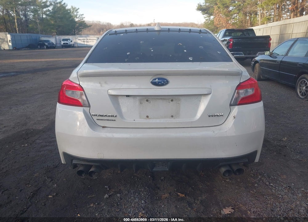 2017 SUBARU WRX LIMITED VIN: JF1VA1L60H9815563