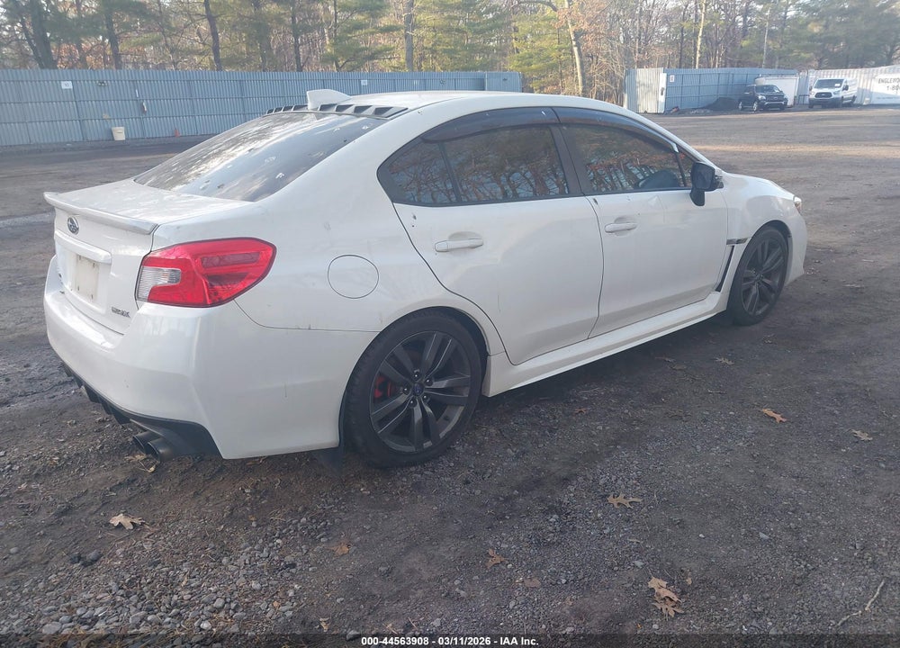 2017 SUBARU WRX LIMITED VIN: JF1VA1L60H9815563