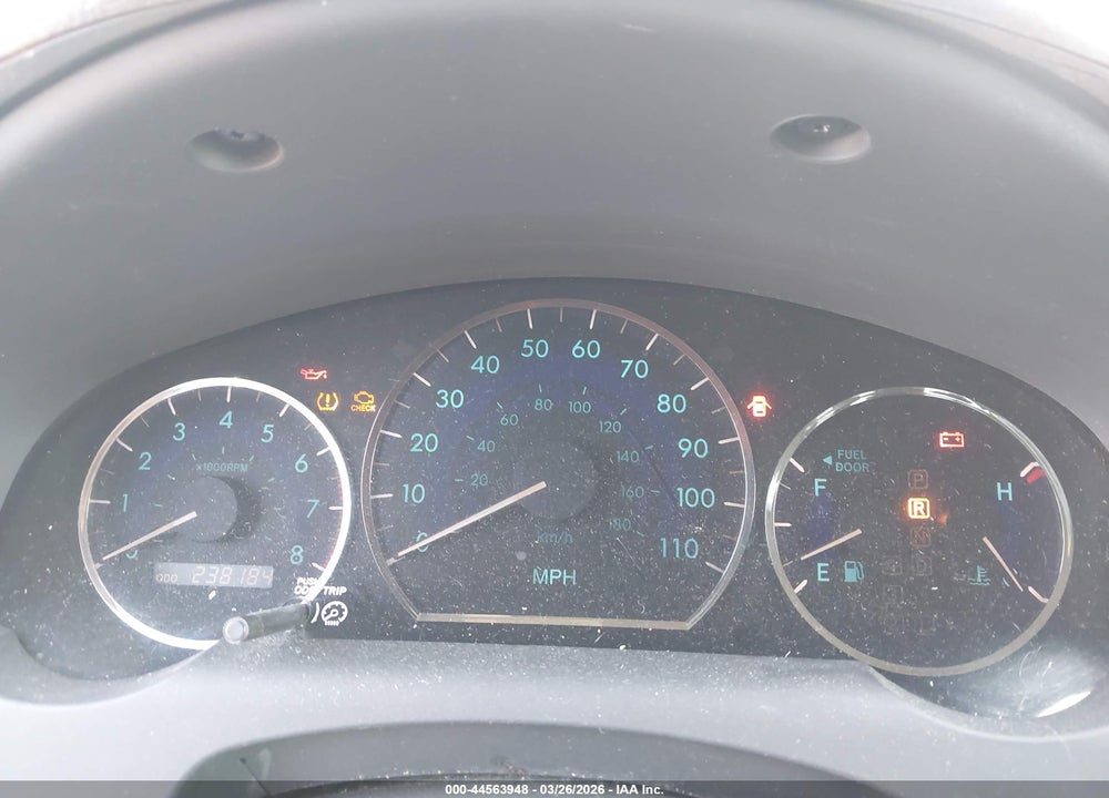 2008 TOYOTA SIENNA LE VIN: 5TDZK23C98S169963