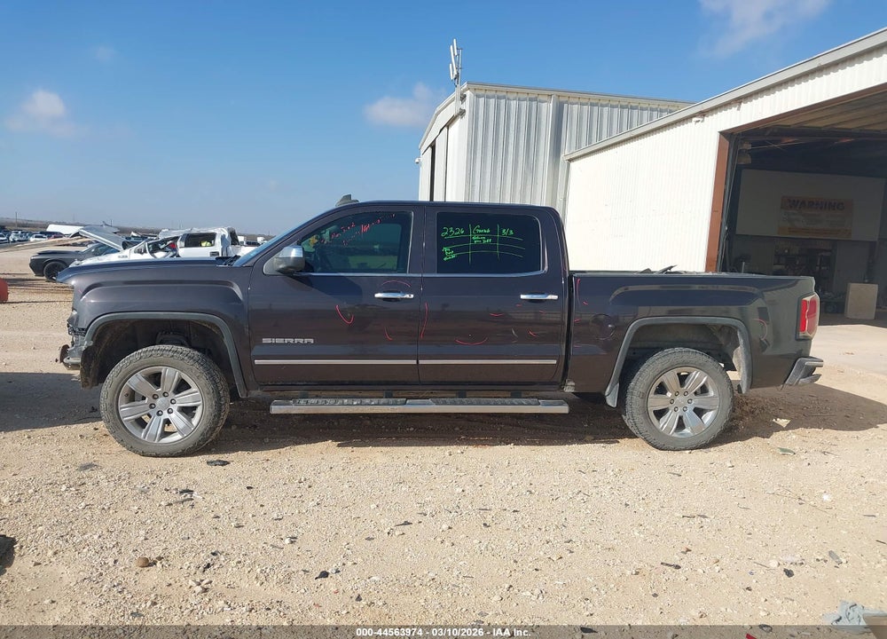 2016 GMC SIERRA 1500 SLT VIN: 3GTP1NEC5GG317970