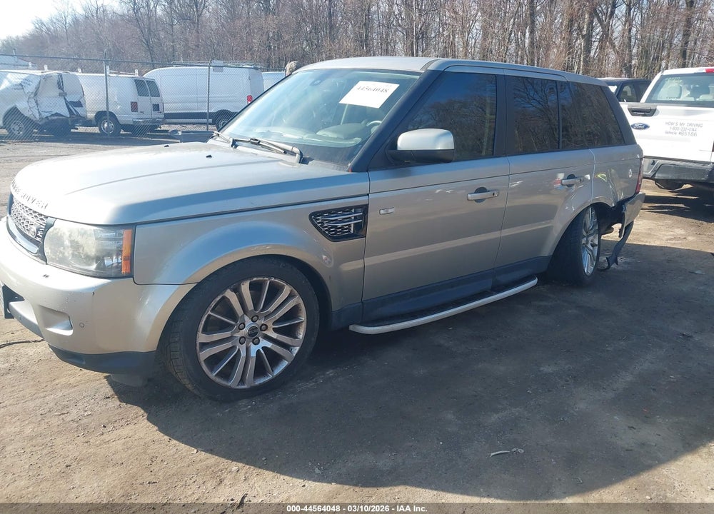 2013 LAND ROVER RANGE ROVER SPORT HSE VIN: SALSK2D41DA762385