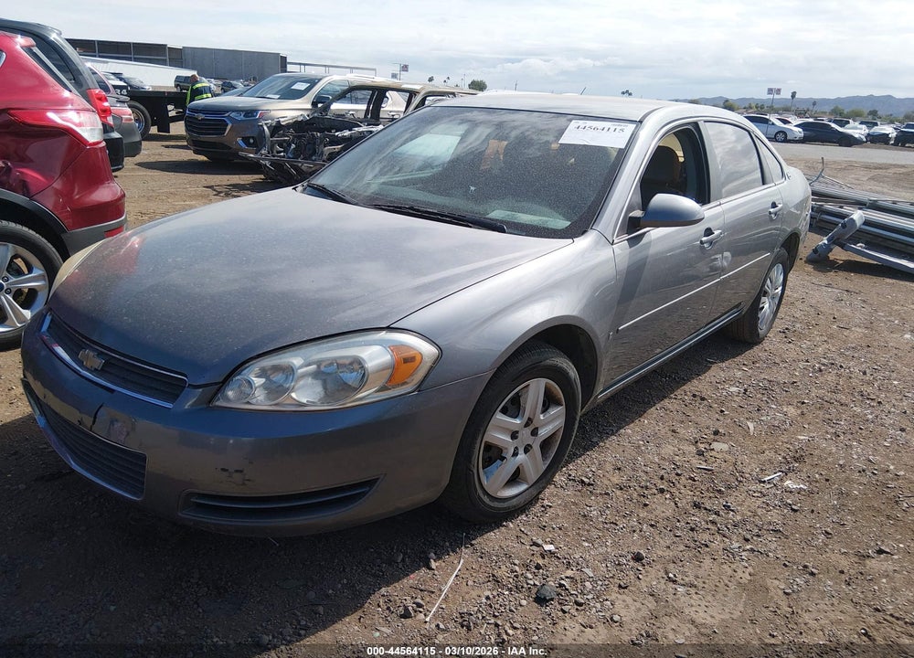 2008 CHEVROLET IMPALA LS VIN: 2G1WB58N889133102