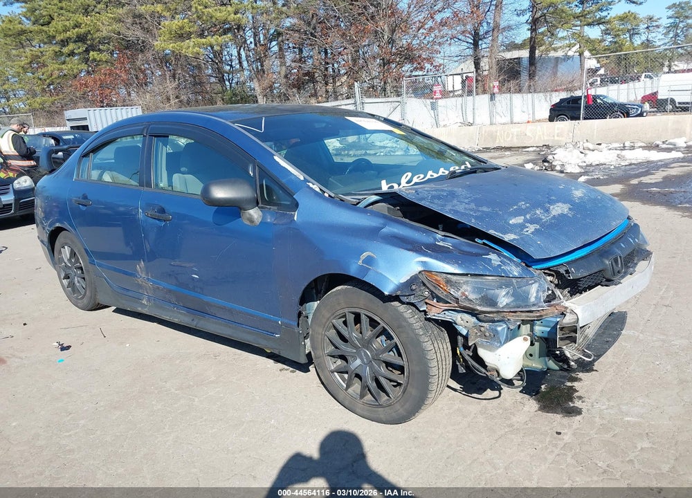 2009 HONDA CIVIC VP VIN: 2HGFA16349H328756
