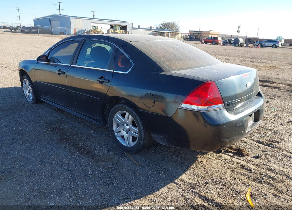 2013 CHEVROLET IMPALA LT VIN: 2G1WG5E38D1251566