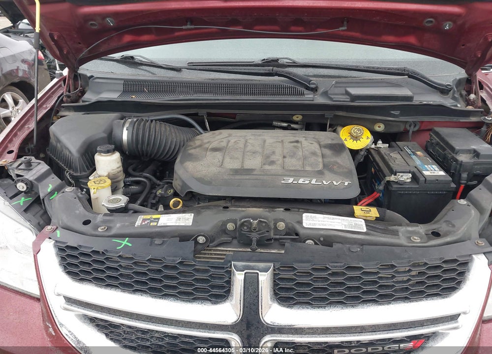 2017 DODGE GRAND CARAVAN SXT VIN: 2C4RDGCG2HR567048