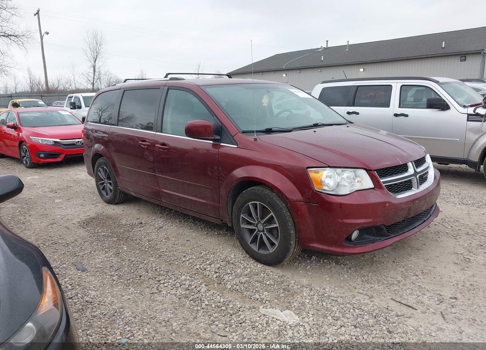 2017 DODGE GRAND CARAVAN SXT VIN: 2C4RDGCG2HR567048