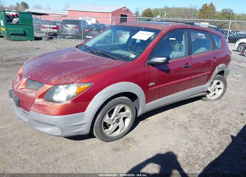 2003 PONTIAC VIBE VIN: 5Y2SL628X3Z459560