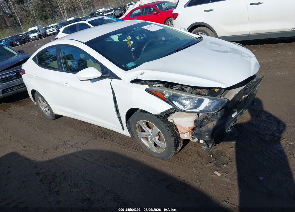2015 HYUNDAI ELANTRA SE VIN: 5NPDH4AE4FH597970