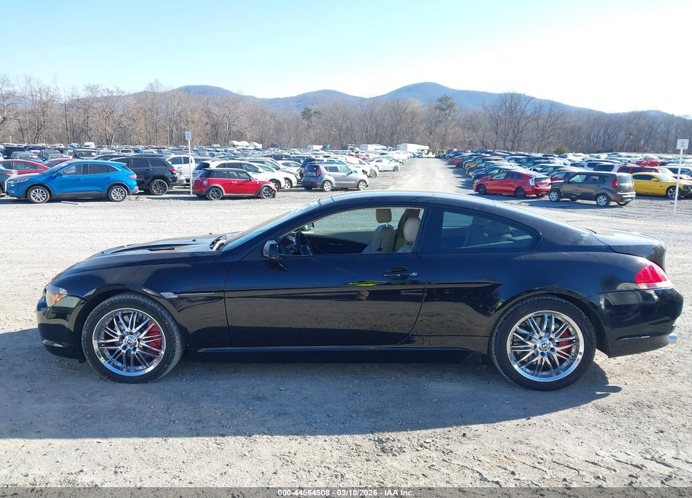 2004 BMW 645CI VIN: WBAEH73404B189617