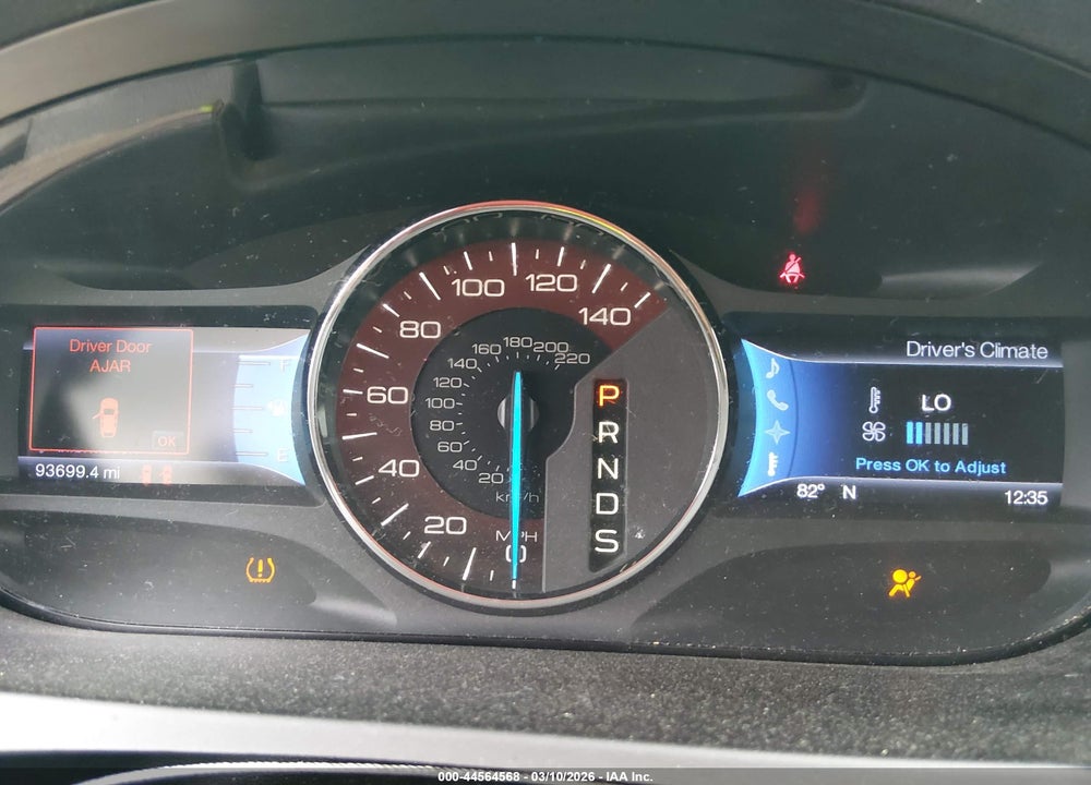 2013 FORD EDGE LIMITED VIN: 2FMDK3KC2DBC48450