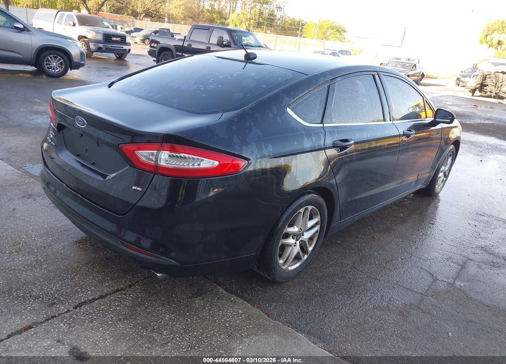 2013 FORD FUSION SE VIN: 3FA6P0H73DR124900
