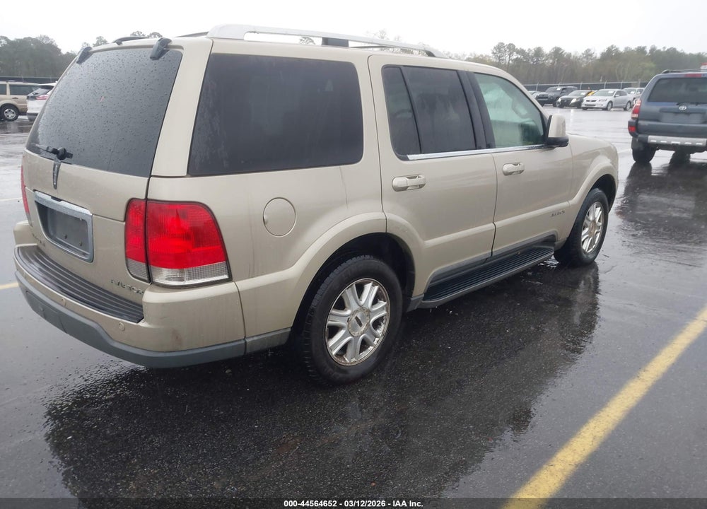 2004 LINCOLN AVIATOR VIN: 5LMEU68H64ZJ53841