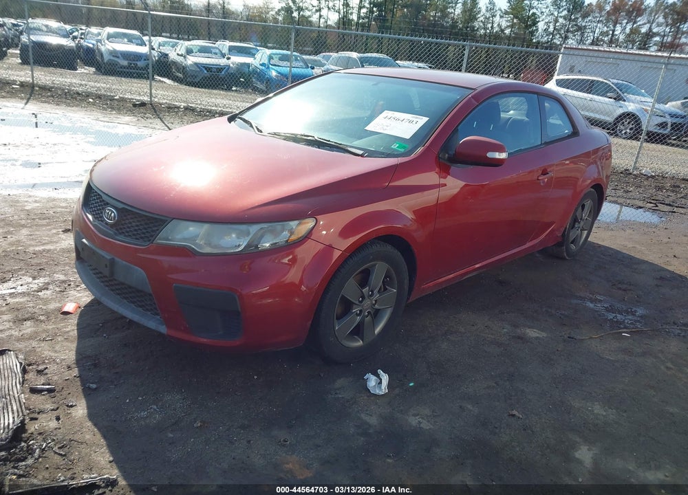 2010 KIA FORTE KOUP EX VIN: KNAFU6A28A5149954
