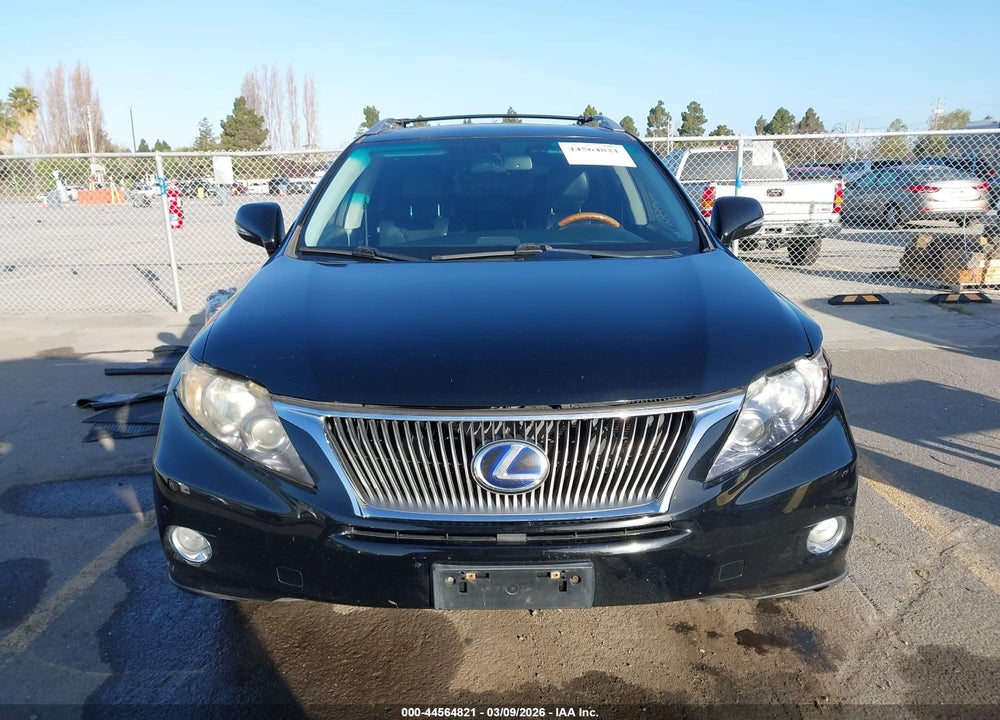 2010 LEXUS RX 450H VIN: JTJBC1BA5A2012398