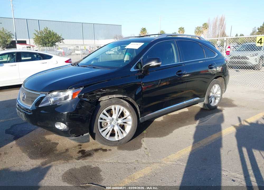 2010 LEXUS RX 450H VIN: JTJBC1BA5A2012398