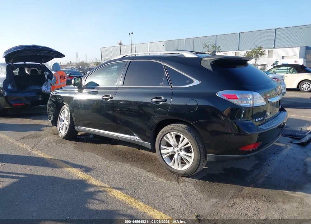 2010 LEXUS RX 450H VIN: JTJBC1BA5A2012398