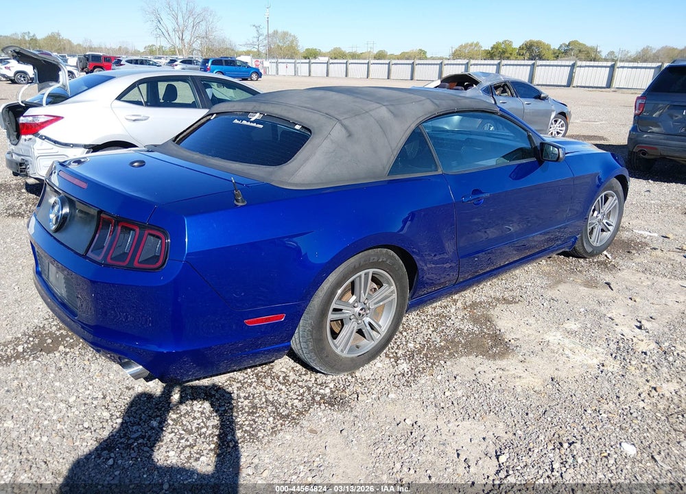 2013 FORD MUSTANG V6 PREMIUM VIN: 1ZVBP8EM4D5219435