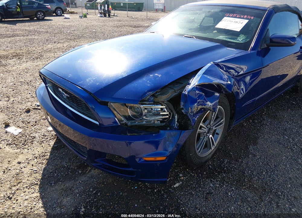 2013 FORD MUSTANG V6 PREMIUM VIN: 1ZVBP8EM4D5219435