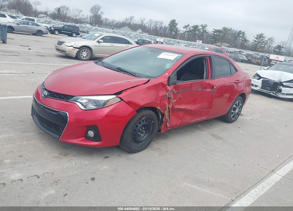 2015 TOYOTA COROLLA S VIN: 5YFBURHE9FP186637