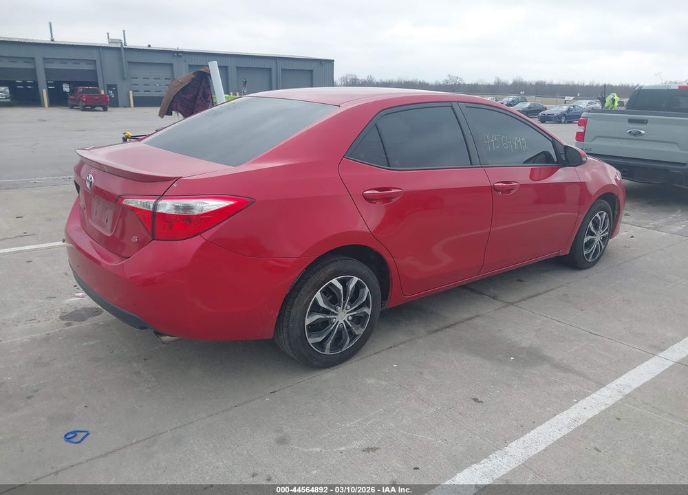 2015 TOYOTA COROLLA S VIN: 5YFBURHE9FP186637