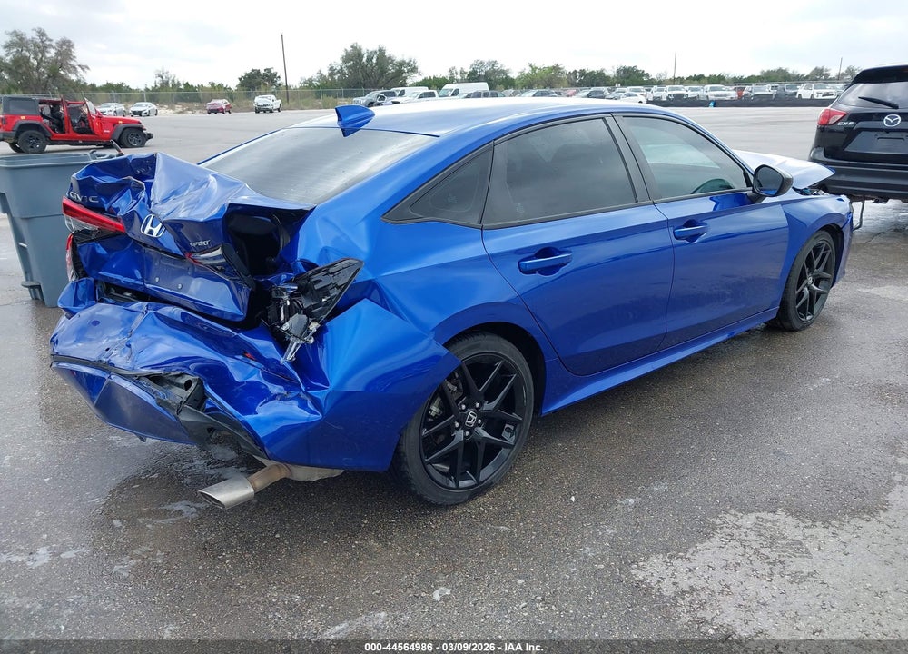 2022 HONDA CIVIC SPORT VIN: 2HGFE2F51NH598064