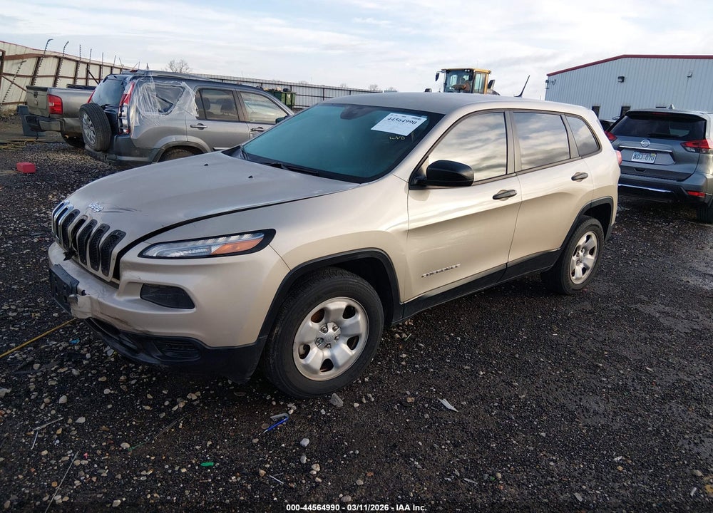 2014 JEEP CHEROKEE SPORT VIN: 1C4PJMAB3EW252963