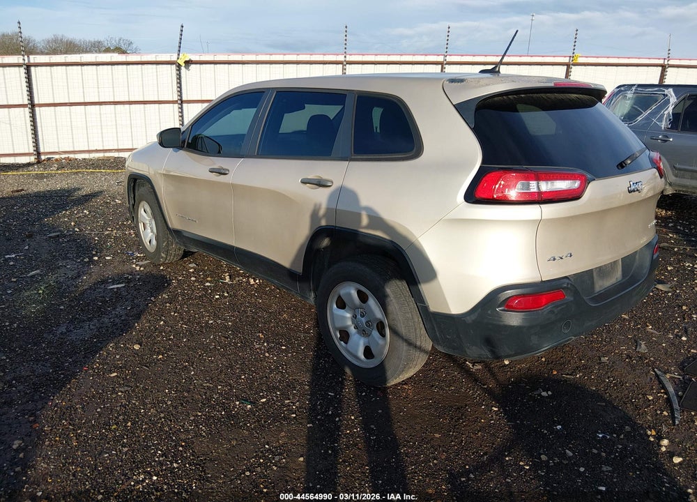 2014 JEEP CHEROKEE SPORT VIN: 1C4PJMAB3EW252963
