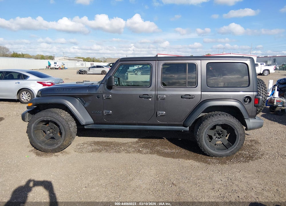 2021 JEEP WRANGLER UNLIMITED WILLYS 4X4 VIN: 1C4HJXDN6MW601365